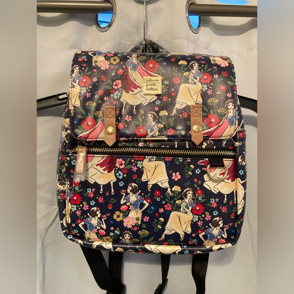 Petunia Pickle Bottom Snow White backpack. Brand new!